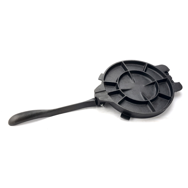 Gietijzeren tortillapers