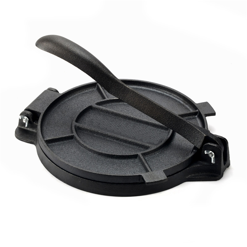 Gietijzeren tortillapers