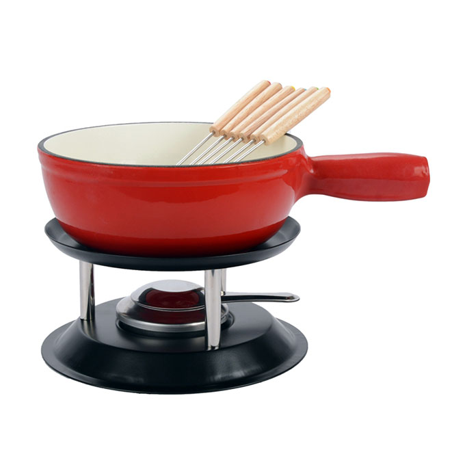 Emaille Fonduepan