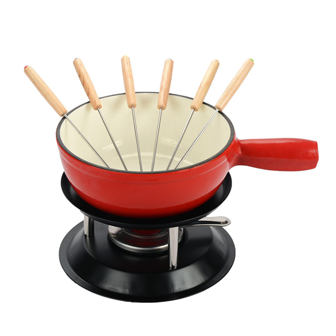 Emaille Fonduepan