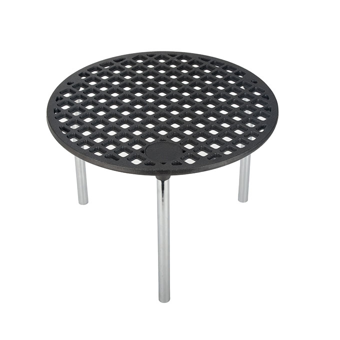 Gietijzeren Campinggrillpan met Poten