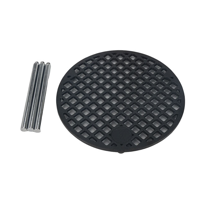Gietijzeren Campinggrillpan met Poten