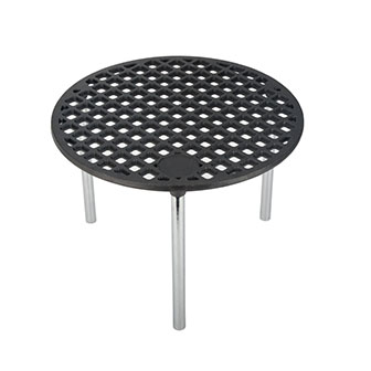 Gietijzeren Campinggrillpan met Poten