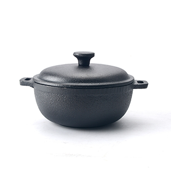 Gietijzeren Mini 10cm Dutch Oven Gietijzeren Cocotte