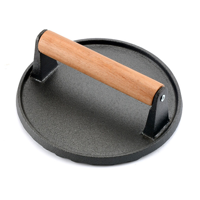 Gietijzeren ronde burgerpers