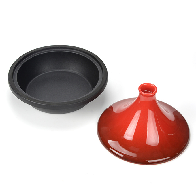 Emaille gietijzeren tajine-pot