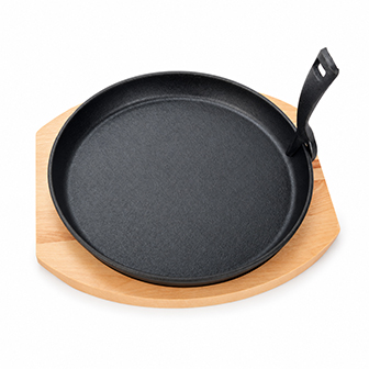 Gietijzeren Fajita-pan