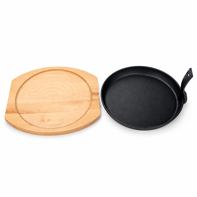 Gietijzeren Fajita-pan