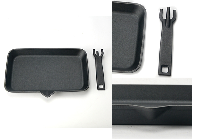 Mini-rechthoekige Fajita-pan