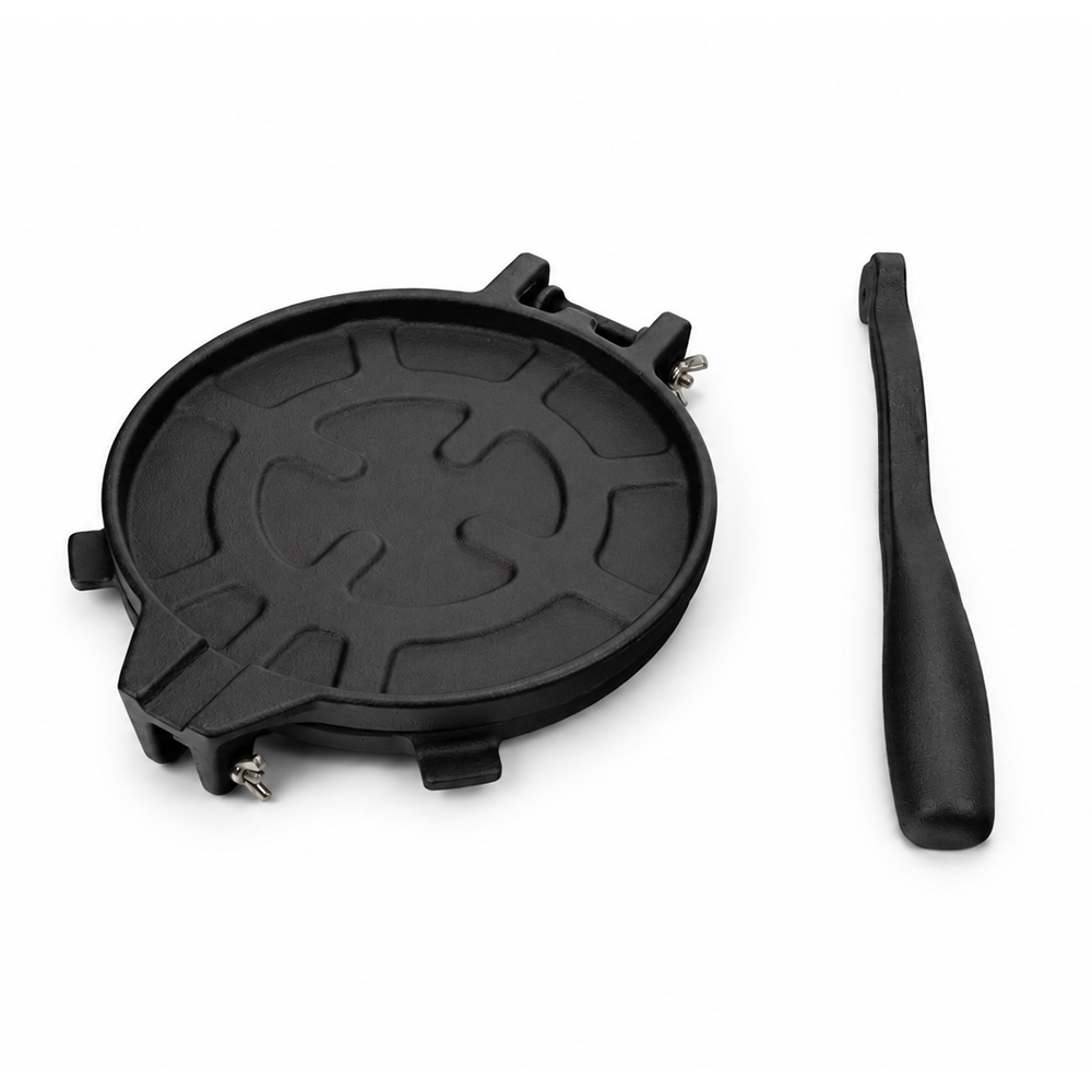 Voorgekruide tortillapers met plantaardige olie